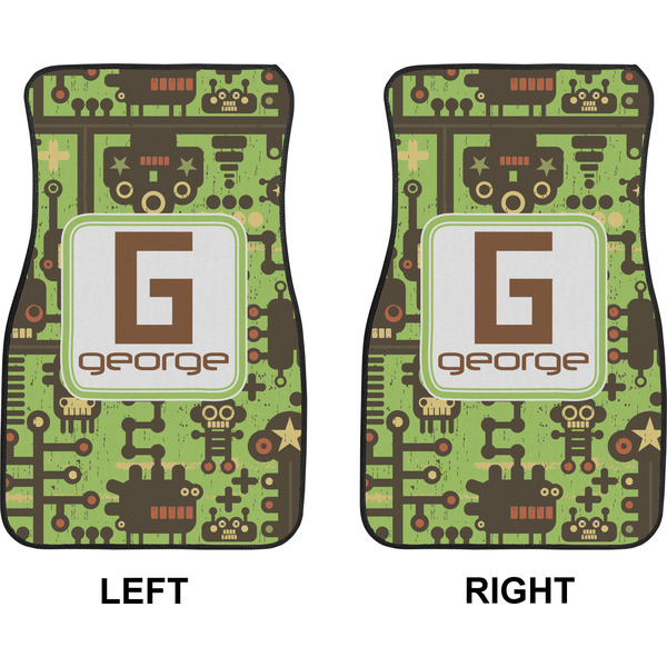 Industrial Robot 1 Car Mat Front - Approval