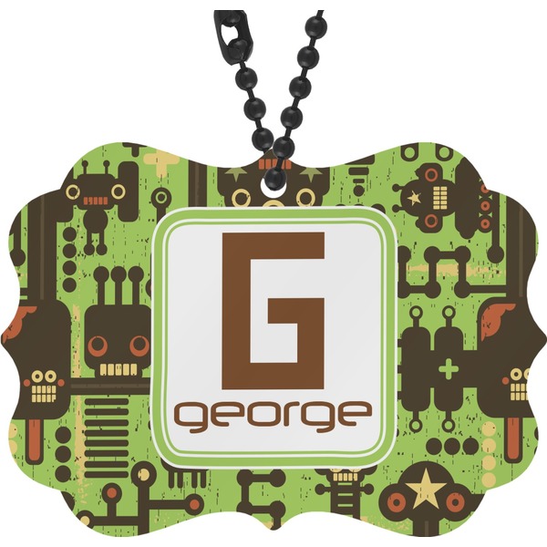 Custom Industrial Robot 1 Rear View Mirror Decor (Personalized)