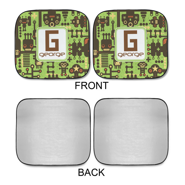 Industrial Robot 1 Car Sun Shades - APPROVAL