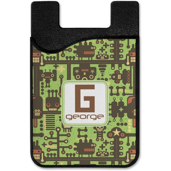 Industrial Robot 1 Cell Phone Credit Card Holder