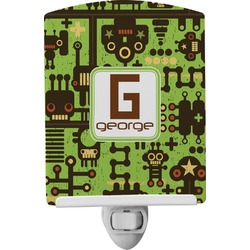 Industrial Robot 1 Ceramic Night Light (Personalized)
