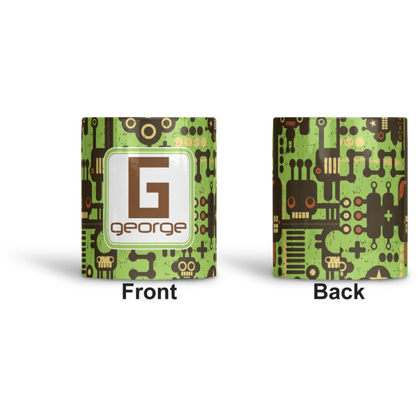 Industrial Robot 1 Ceramic Pen Holder - Apvl