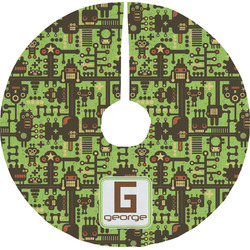 Industrial Robot 1 Tree Skirt (Personalized)