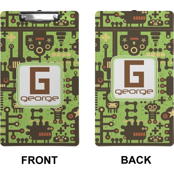 Industrial Robot 1 Clipboard (Legal) (Front + Back)
