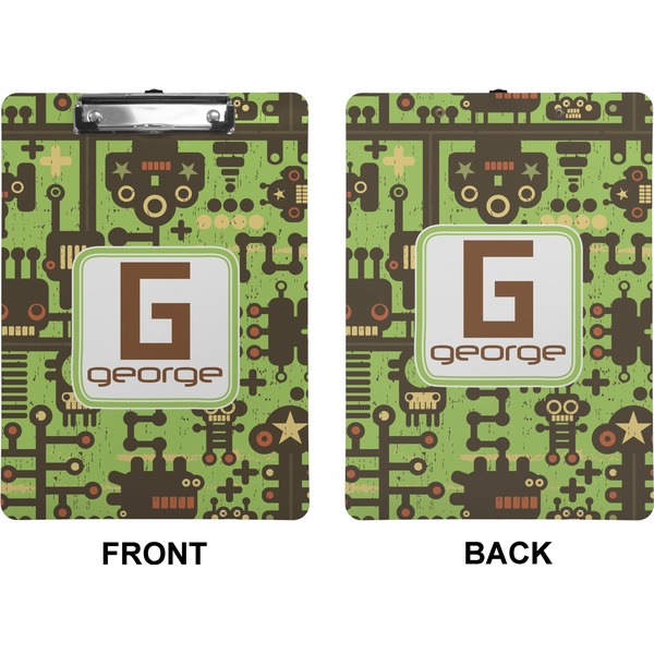 Industrial Robot 1 Clipboard (Letter) (Front + Back)