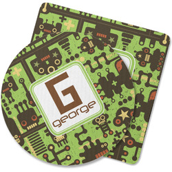 Industrial Robot 1 Rubber Backed Coaster (Personalized)