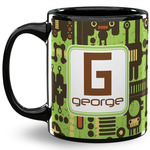Industrial Robot 1 11 Oz Coffee Mug - Black (Personalized)