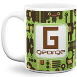 Industrial Robot 1 11 Oz Coffee Mug - White (Personalized)