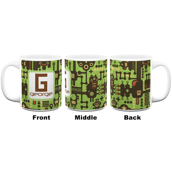 Industrial Robot 1 Coffee Mug - 11 oz - White APPROVAL