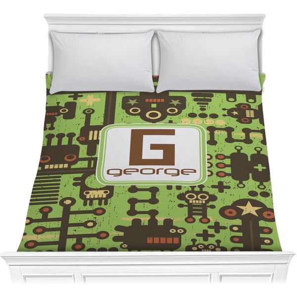 Custom Industrial Robot 1 Comforter - Full / Queen (Personalized)