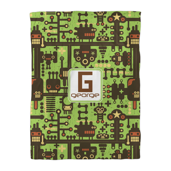 Industrial Robot 1 Comforter - Twin XL - Front