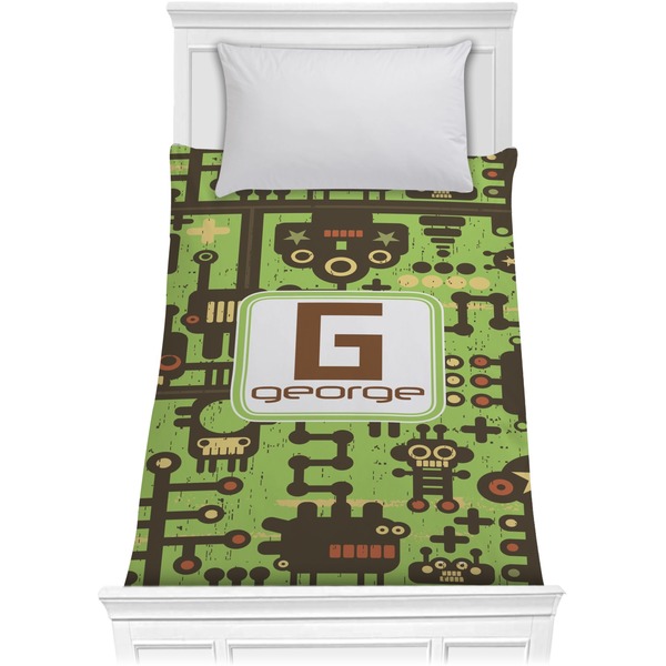 Custom Industrial Robot 1 Comforter - Twin (Personalized)