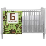 Industrial Robot 1 Crib Comforter / Quilt (Personalized)