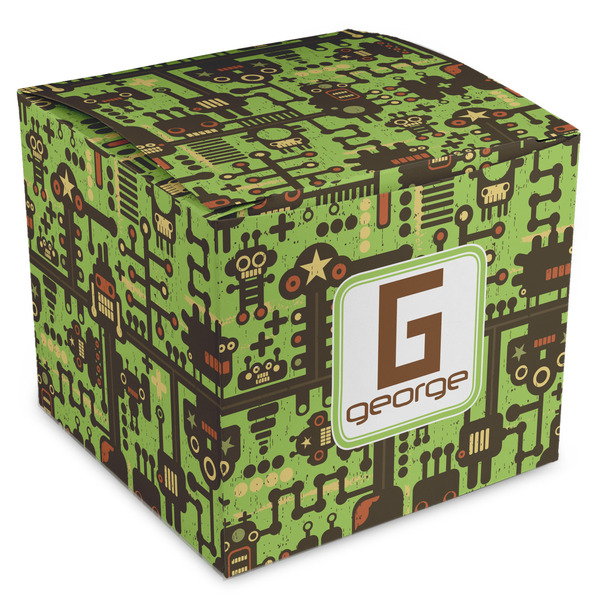 Custom Industrial Robot 1 Cube Favor Gift Boxes (Personalized)