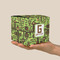 Industrial Robot 1 Cube Favor Gift Box - On Hand - Scale View