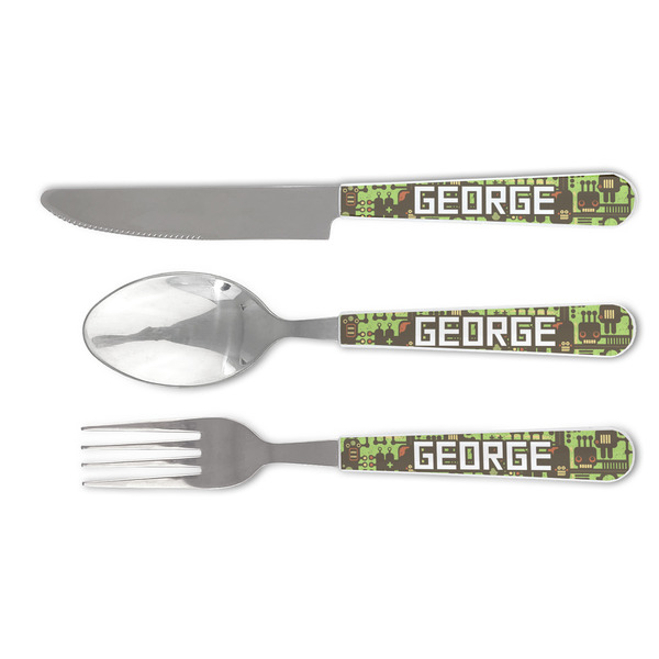 Custom Industrial Robot 1 Cutlery Set (Personalized)