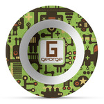 Industrial Robot 1 Plastic Bowl - Microwave Safe - Composite Polymer (Personalized)
