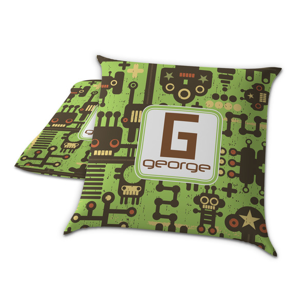 Industrial Robot 1 Decorative Pillow Case - TWO