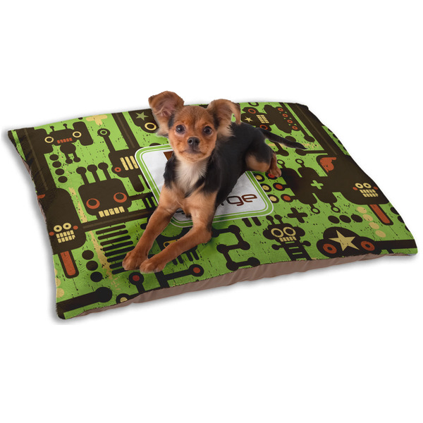 Industrial Robot 1 Dog Bed - Small LIFESTYLE