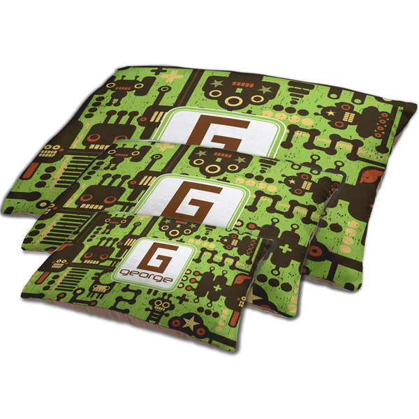 Industrial Robot 1 Dog Beds - MAIN (sm, med, lrg)