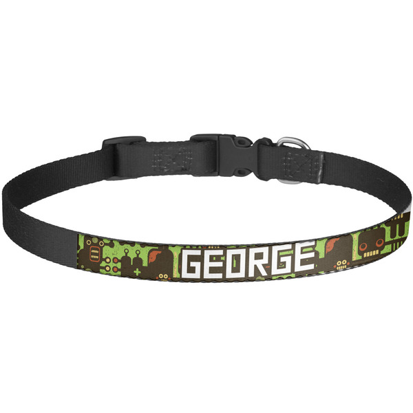 Custom Industrial Robot 1 Dog Collar - Large (Personalized)