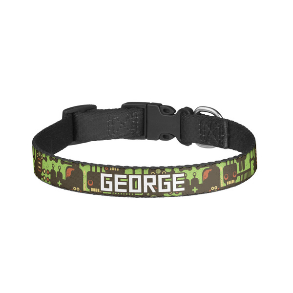 Custom Industrial Robot 1 Dog Collar - Large (Personalized)