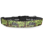 Industrial Robot 1 Deluxe Dog Collar - Small (8.5" to 12.5") (Personalized)