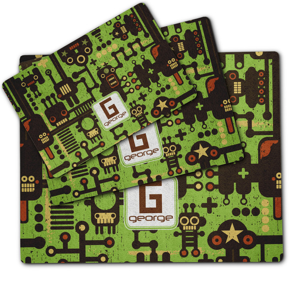 Industrial Robot 1 Dog Food Mat - MAIN (sm, med, lrg)