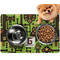 Industrial Robot 1 Dog Food Mat - Small LIFESTYLE