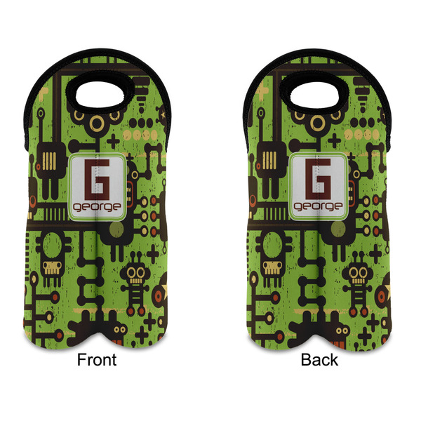 Industrial Robot 1 Double Wine Tote - APPROVAL (new)