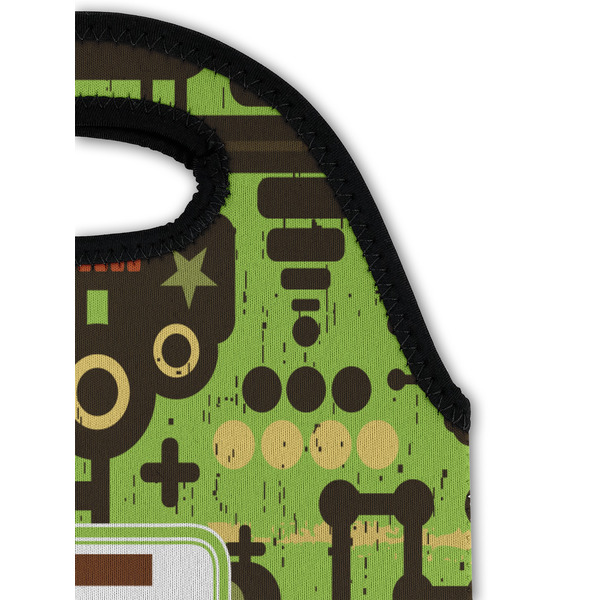 Industrial Robot 1 Double Wine Tote - Detail 1 (new)