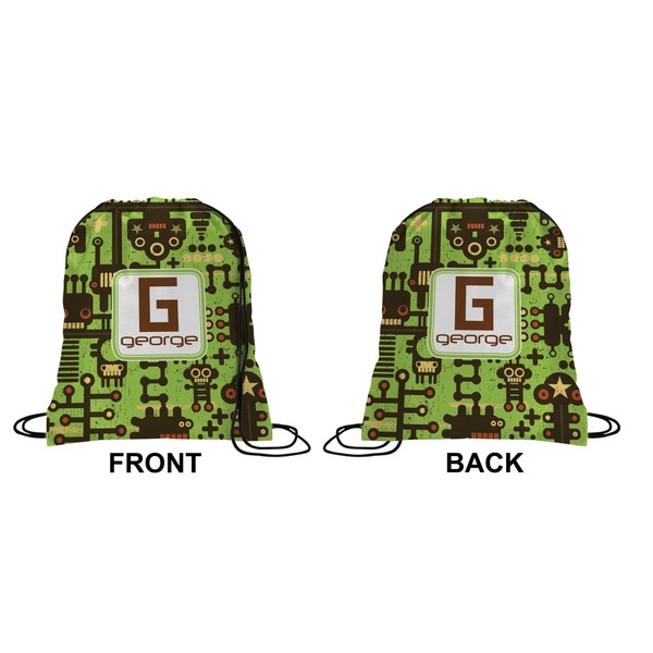 Industrial Robot 1 Drawstring Backpack