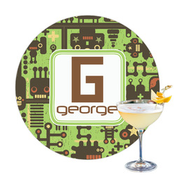 Industrial Robot 1 Printed Drink Topper (Personalized)