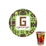 Industrial Robot 1 Printed Drink Topper - 1.5" (Personalized)