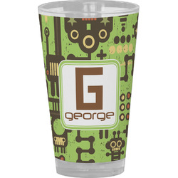 Industrial Robot 1 Pint Glass - Full Color (Personalized)