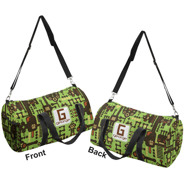 Industrial Robot 1 Duffle bag large front and back sides