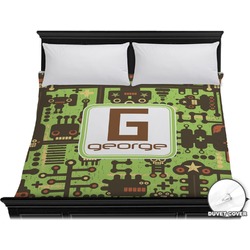 Industrial Robot 1 Duvet Cover - King (Personalized)