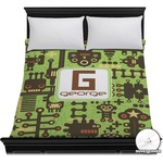 Industrial Robot 1 Duvet Cover - Full / Queen (Personalized)