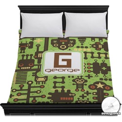 Industrial Robot 1 Duvet Cover - Full / Queen (Personalized)
