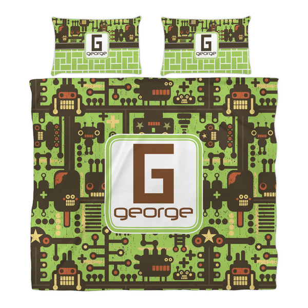 Industrial Robot 1 Duvet Cover Set - King - Alt Approval