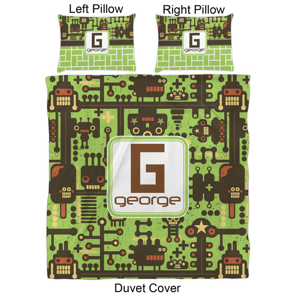 Industrial Robot 1 Duvet Cover Set - Queen - Approval