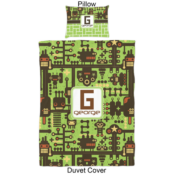 Industrial Robot 1 Duvet Cover Set - Twin - Approval