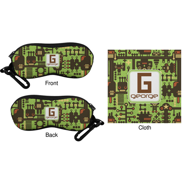 Industrial Robot 1 Eyeglass Case & Cloth (Approval)