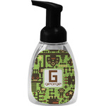 Industrial Robot 1 Foam Soap Bottle - Black (Personalized)