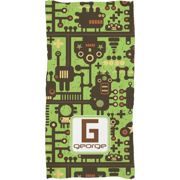 Industrial Robot 1 Full Sized Bath Towel - Apvl
