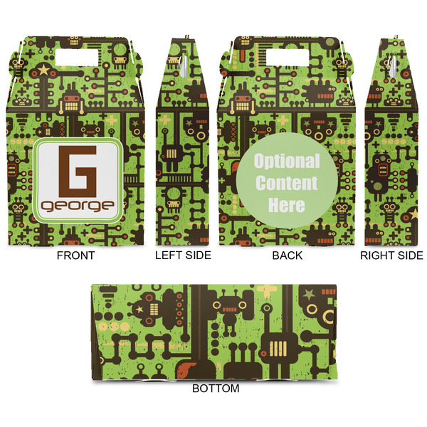 Industrial Robot 1 Gable Favor Box - Approval