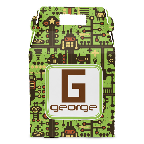 Industrial Robot 1 Gable Favor Box - Front