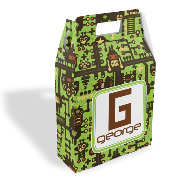 Custom Industrial Robot 1 Gable Favor Box (Personalized)