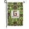 Industrial Robot 1 Small Garden Flag - Double Sided w/ Name and Initial