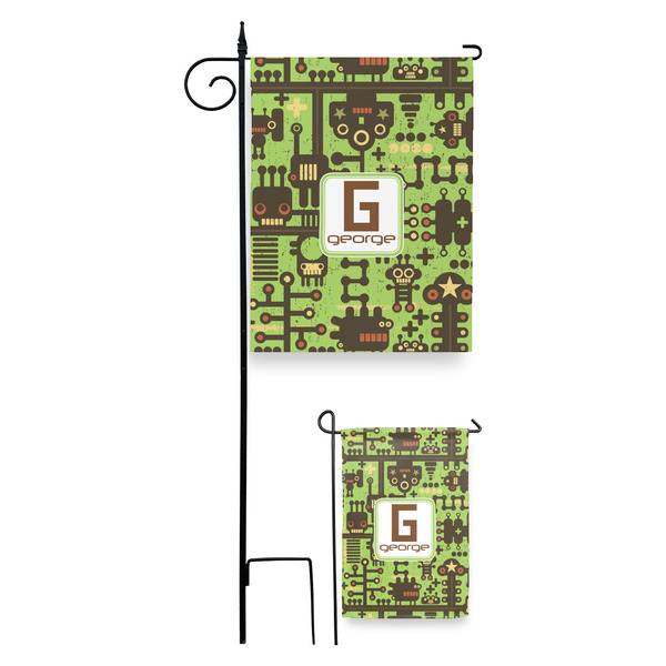 Industrial Robot 1 Garden Flag - PARENT/MAIN
